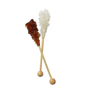 DelmarTe Crystal Sugar Stirrers – Pack of 6