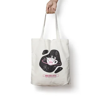 DABOV Specialty Coffee “Astronaut” Cotton Tote Bag