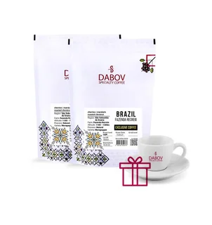 2 x Coffee Beans Brazil Fazenda Recreio + Gift