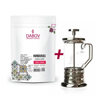 Brew Set French Press + Coffee Beans Honduras Caballero