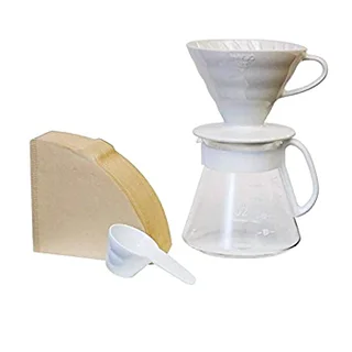 Set V60 Coffee Dripper 02 + Coffee Pot XVDD-3012 – Hario