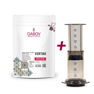 Brew Set Aeropress + Coffee Beans Signature Blend Vertigo