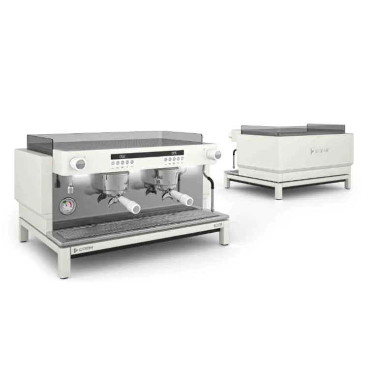 Coffee Machine EX3 2 GROUP DISPLAY STANDARD ALL WHITE