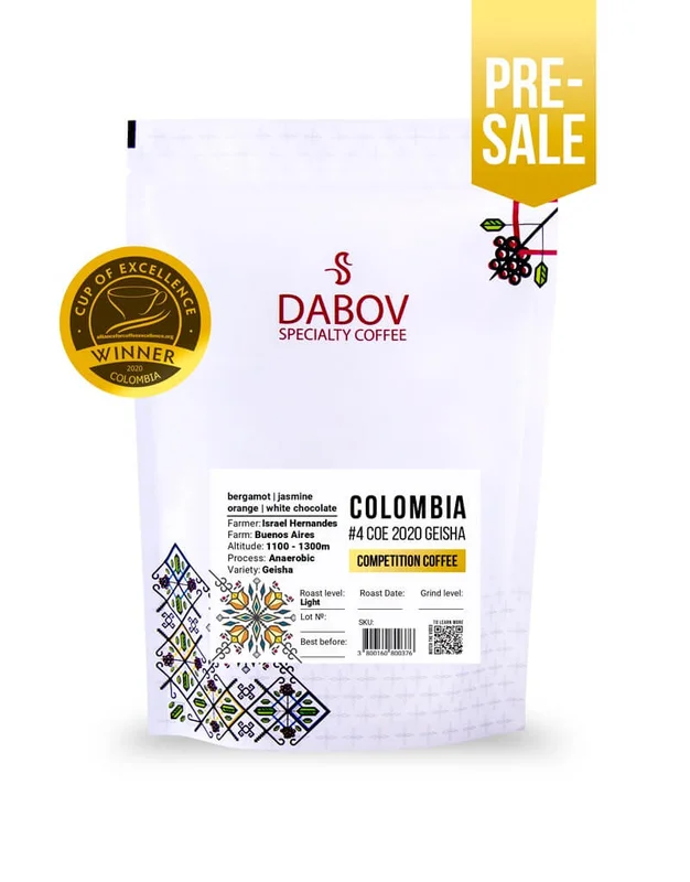 PRESALE Colombia Buenos Aires Geisha COE #4 2020
