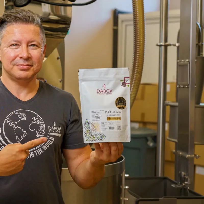 Eco-friendly coffee packaging with compostable materials