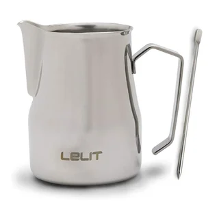 Milk jug and Latte art pen, Stainless Steel, 35cl PLA301S – LELIT