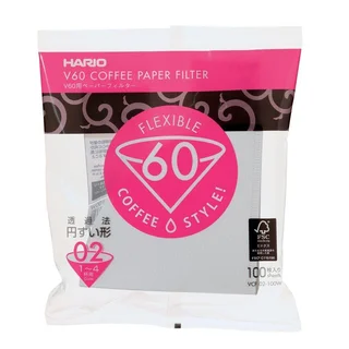 Filters for V60 – Bleached – 2 cups – Hario