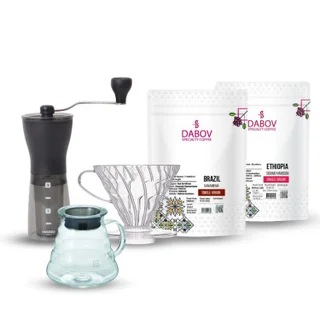 Specialty Coffee SLIM starter pack from Hario