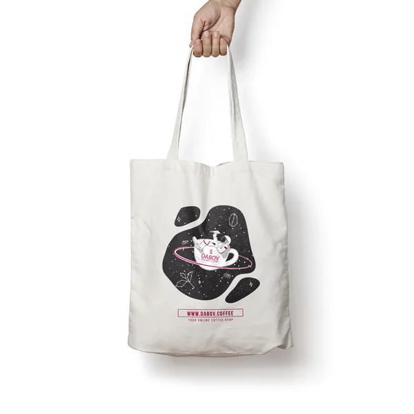 DABOV Specialty Coffee “Astronaut” Cotton Tote Bag