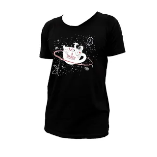 Men Sport Black T-Shirt “Astronaut” By DABOV