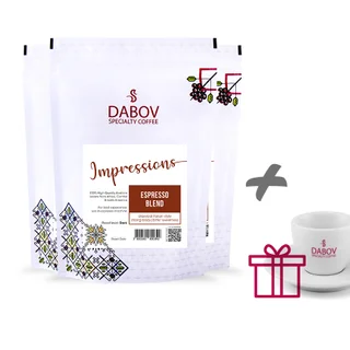3* 200,8 g Espresso Blend Impressions + gift