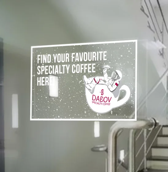 DABOV Sticker – Find Your Favourite Coffee